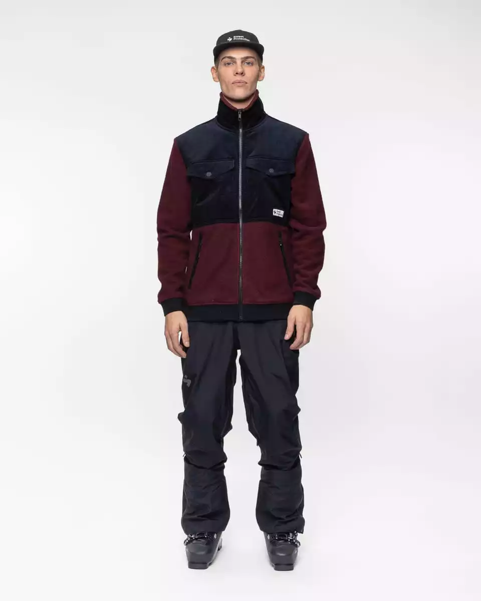 Sweet Protection Pile Fleece Jacket Red Wine 2 Sweet Protection Pile Fleece Jacket Red Wine - Bilde 2