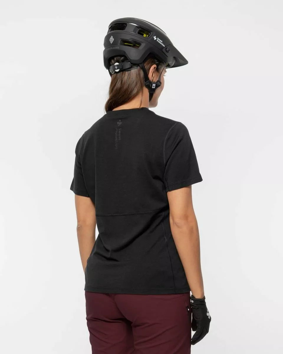 Sweet Protection Hunter Merino SS Jersey W Black 3 Sweet Protection Hunter Merino SS Jersey W Black - Bilde 3