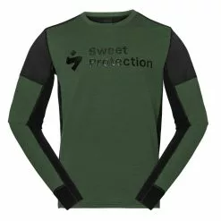 Sweet Protection Hunter Merino Hybrid LS Jersey M Forest