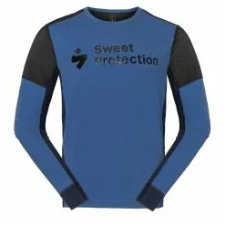 Sweet Protection Hunter Merino Hybrid LS Jersey M Light Blue