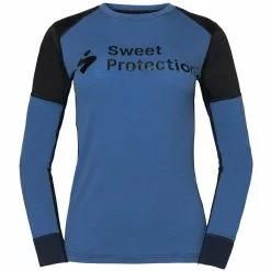 Sweet Protection Hunter Merino Hybrid LS Jersey W Light Blue