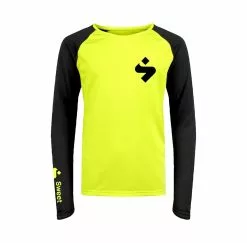 Sweet Protection Hunter LS Jersey Jr Fluo