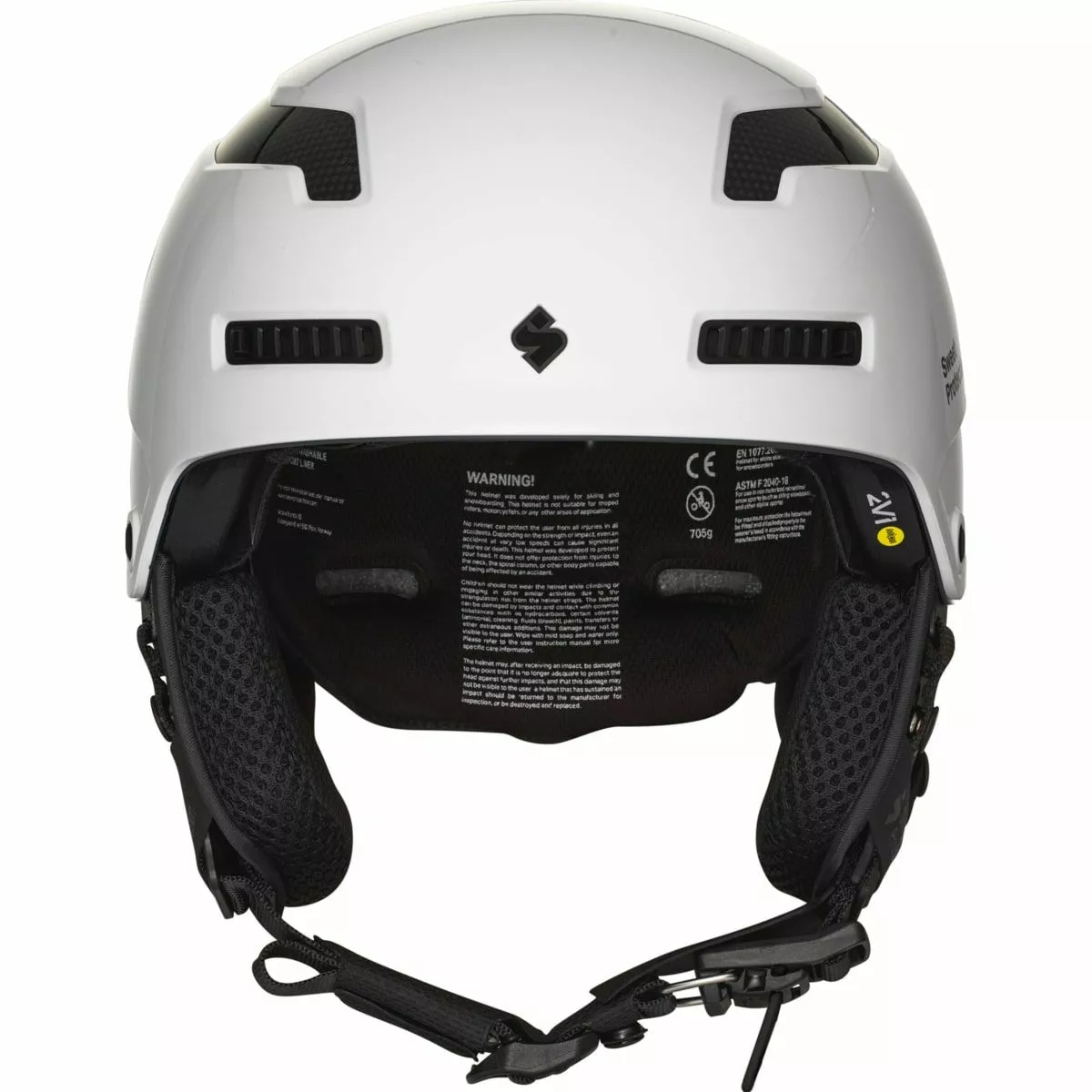 Sweet Protection Trooper 2vi Mips Helmet Gloss White 2 Sweet Protection Trooper 2vi Mips Helmet Gloss White - Bilde 2